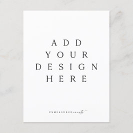 Convite Placas/gabinetes RSVP Verticais