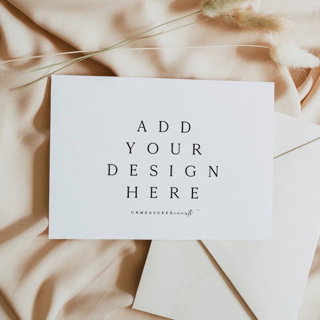 Convite Placas Horizontais de 5 x 7" (Criador carregado)