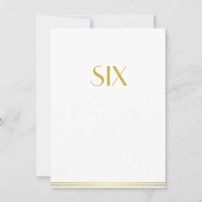 Convite Placas Mesas de Casamento com Excelente Branco Dou (Frente)