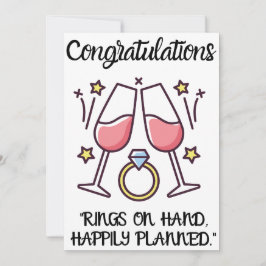 Convite Placas Parabéns noivados