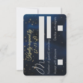 Convite Placas RSVP Elegantes