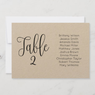 Convite Plano de assentos de casamento rústico. Paisagem c