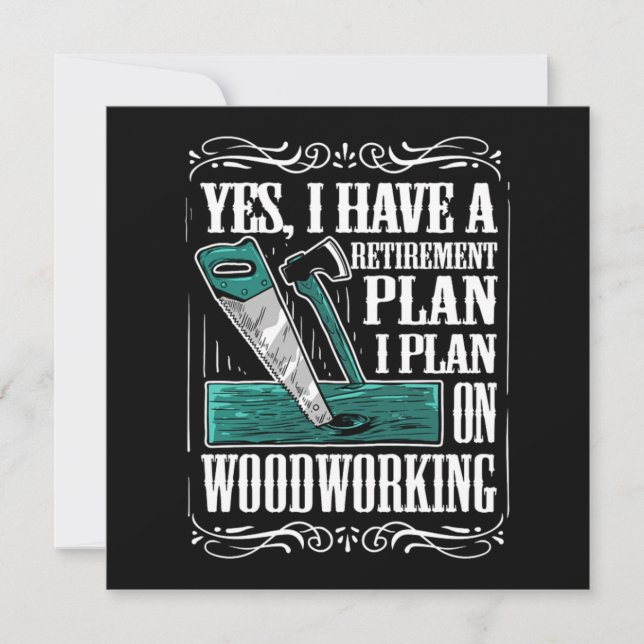 Convite Plano De Reforma I Planejar O Carpinteiro De Madei (Frente)