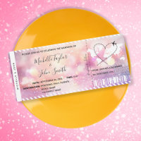 Plano Dourado do Bilhete de Passagem de Embarque d