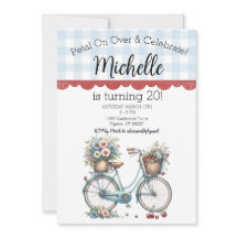 Convite Plano, Tamanho: 5" x 7", Papel: Assinatura