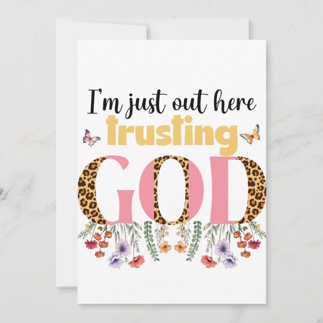 Convite Plano, Tamanho: 5" x 7", Papel: Matriz, En (Frente)