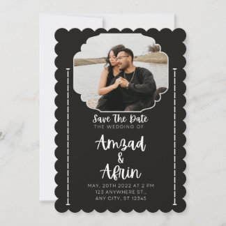 Convite Plano, Tamanho: 5" x 7", Papel: Matte, Env