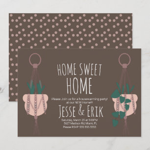 Convite Plantadora de Artesanato Moderno Aquecimento