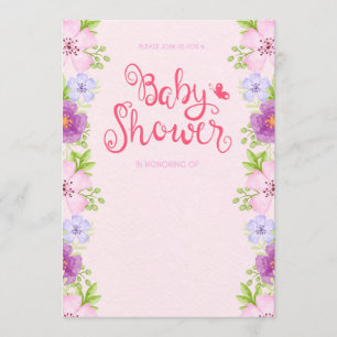 Convite Please, join us for a baby shower