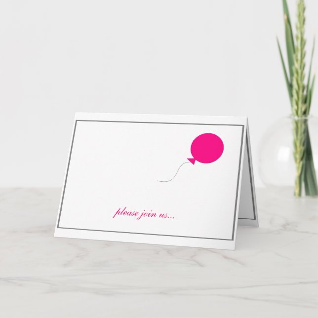 Convite please join us...to celebrate BLANK's birthday! (Frente)