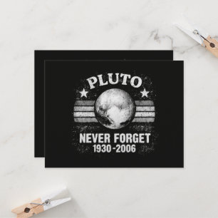 Convite Plutão Nunca Esqueça