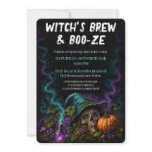 Poção de Bruxa & Coquetel Gótico de Halloween