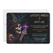 Poção de Bruxa & Coquetel Gótico de Halloween