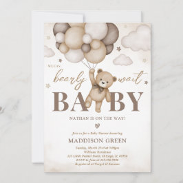 Convite Podemos Ampliar O Chá de fraldas De Espera