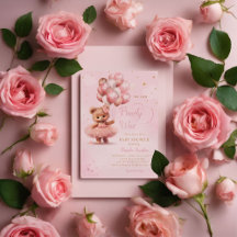 Podemos Esperar O Chá de fraldas Do Urso De Teddy