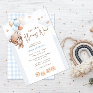 Convite Podemos Esperar O Chá Do Bear Bear Bear