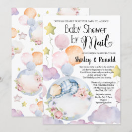 Convite Podemos Esperar Que Garoto Tenha Chá de fraldas Po