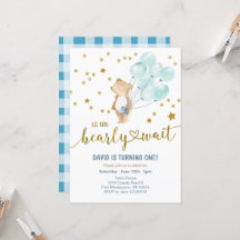 Podemos Ir Esperar O Balão Do Urso Aniversário