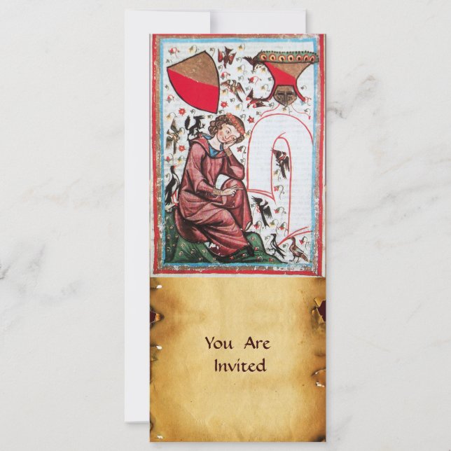 CONVITE POETA NO JARDIM DE PÁSSAROS (Frente)