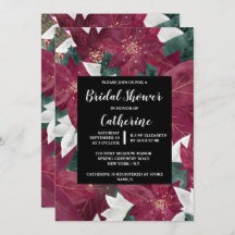 Poinsettia faux dourado folha vermelha branco flor