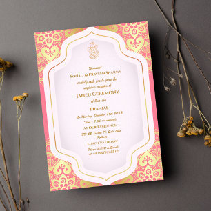 Convite Poite Janeu Upanayanam Hindu Thread Azul