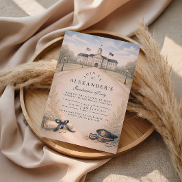 Convite Police Academy Badge Ceremony Graduation