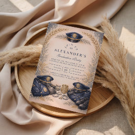 Convite Police Academy Formal Badge Graduation