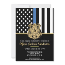 Polícia de Linha Azul Fino da Polícia