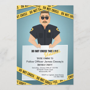 Convite Policial Não Convoca Fita Cruzada