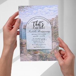 Convite Polignano a Mare Italian Themed Bridal Shower