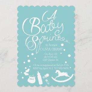 Convite Polvilhe da alegria