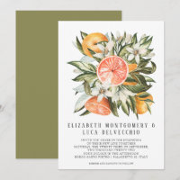 Pomar de Citrinos | Casamento Botânico Boho