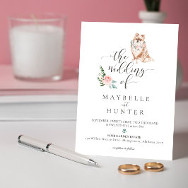 Convite Pomerânia de Cueca de Aquarela Pomerânia e Rosa Ro