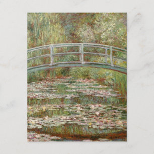 Convite Ponte de Monet a "sobre uma lagoa dos lírios de