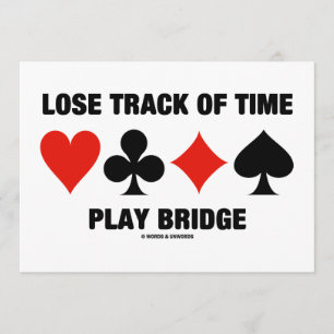 Convite Ponte de Perder Rastreamento De Tempo De Reproduç