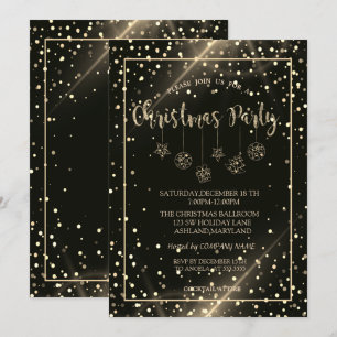 Convite Pontos Dourados,Festa de Natal da Empresa de Bolas