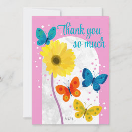 Convite POP flower card -gerbera- サイズ 12.7cm x 17.8cm, 封筒