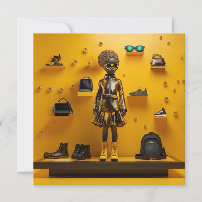 Convite Poppy Brewster (Frente)