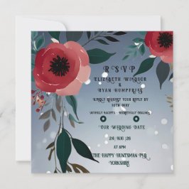 Convite Poppy of Love" Wedding Invitation Collection
