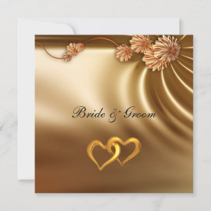 Convite Popular Elegante Para Casamento