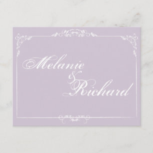 Convite Porcelain Frame Lilac