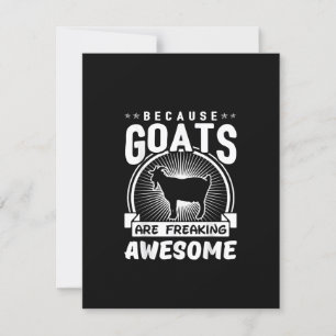 Convite Porque Cabras São Totalmente Incríveis Amor Por Ca