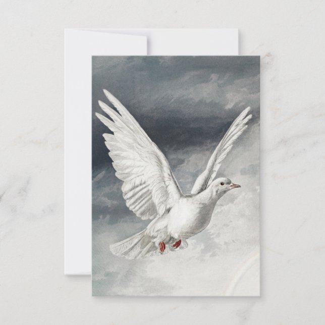 Convite Porta branca na placa de Páscoa (Frente)