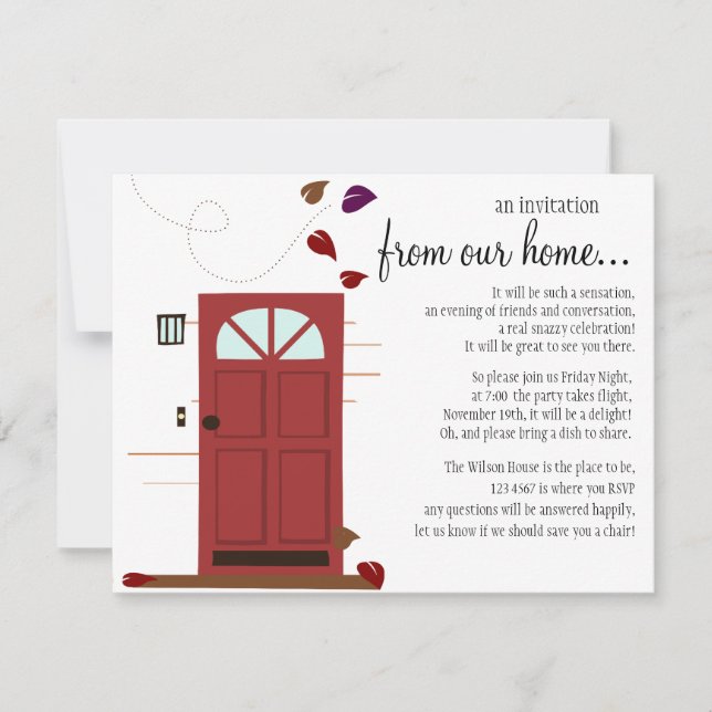 Convite Porta de entrada (Frente)