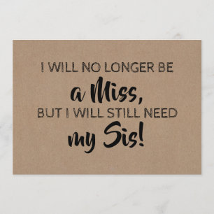 Convite Porta-Pontas Cuja Proposta de Madrinha de casament