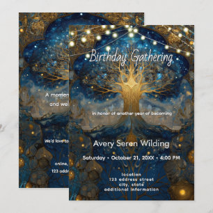 Convite Portal Celestial   Árvore da Vida