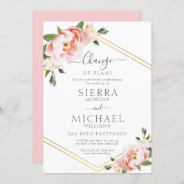 Convite Pós-adiamento da Mudança Floral de Planos