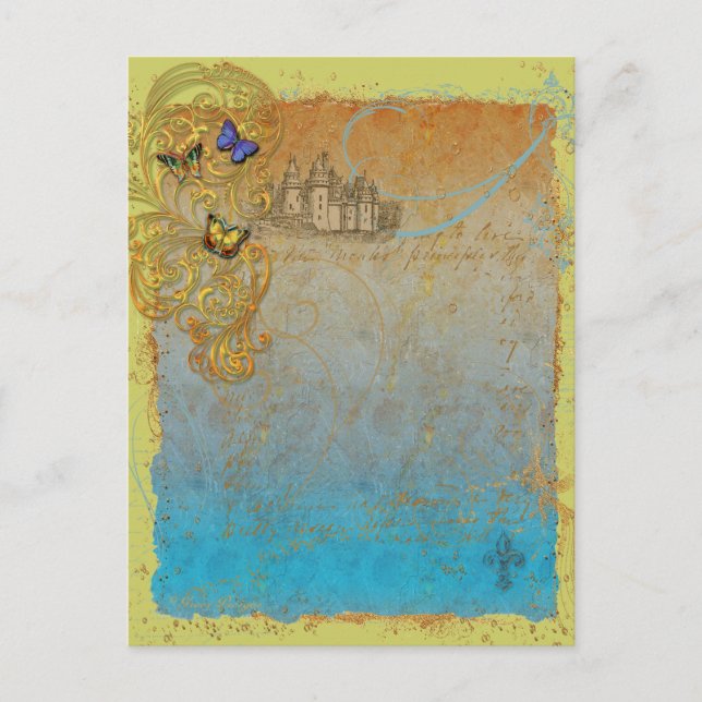 Convite Pós-Cartão de Leitura para Folhas de Histó (Frente)