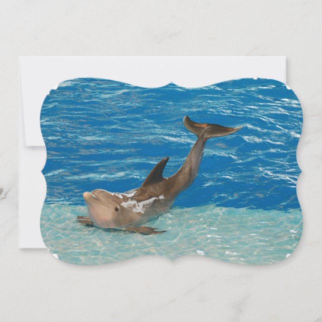 Convite Pose do golfinho (Frente)