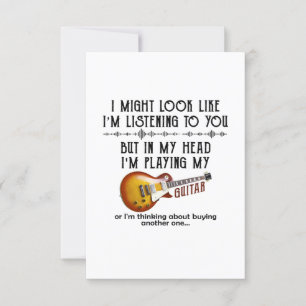 Convite Posso parecer que estou ouvindo você